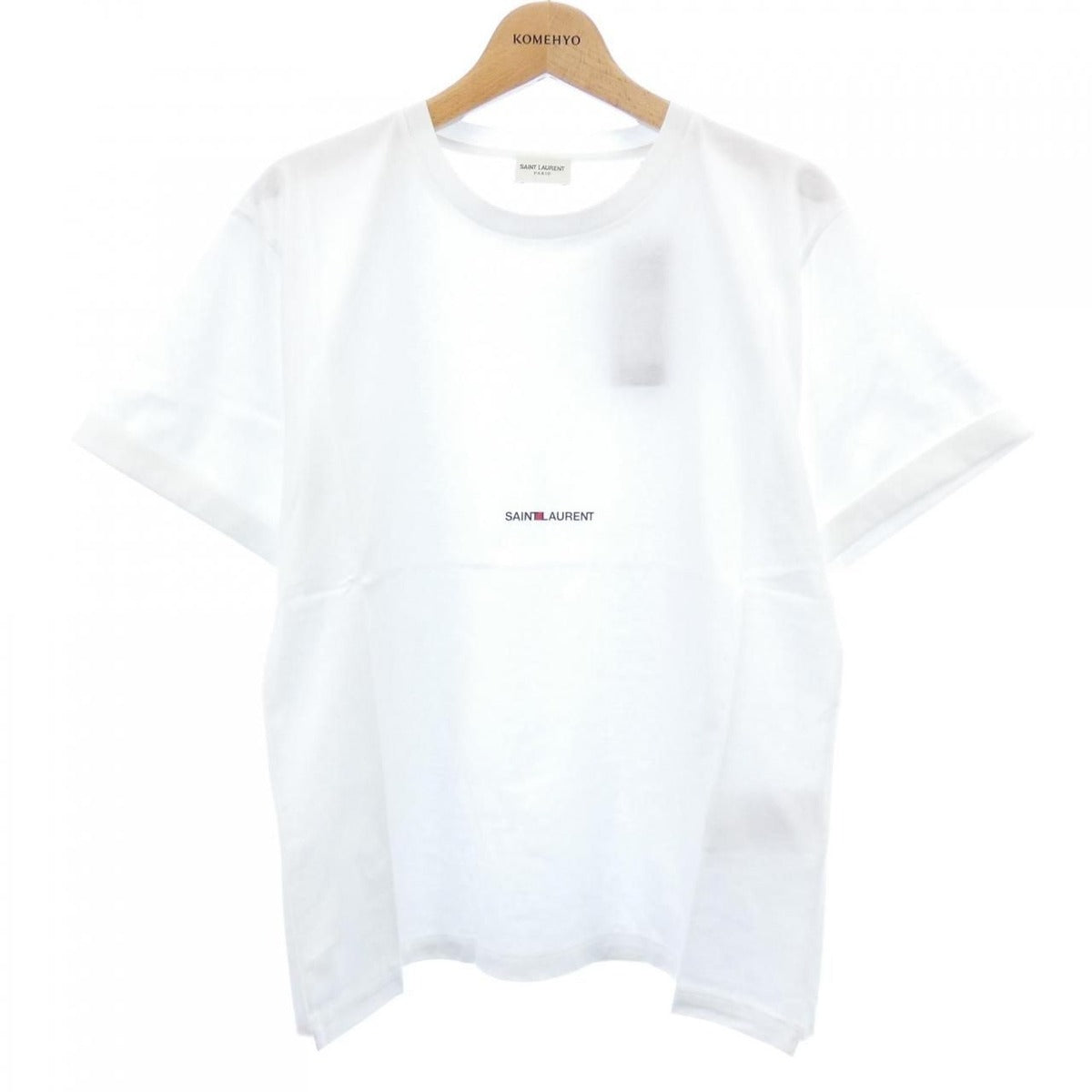 Saint Laurent T-Shirt White Translucency