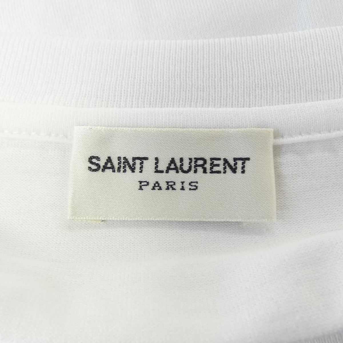 Saint Laurent T-Shirt White Translucency — view 4