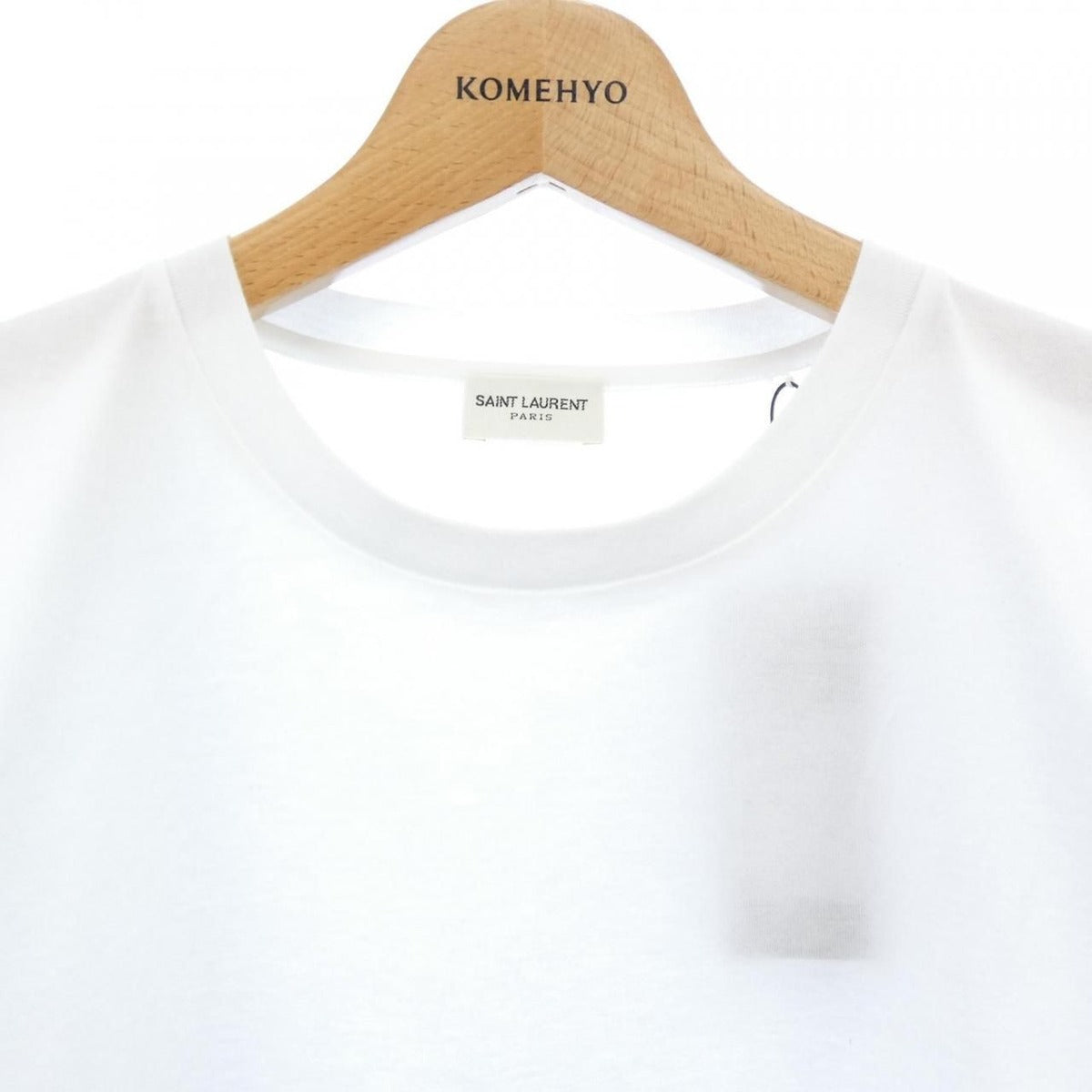 Saint Laurent T-Shirt White Translucency — view 5
