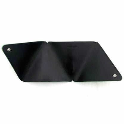 Bottega Veneta Pouch Green 651441 Excellent Condition Leather Preowned