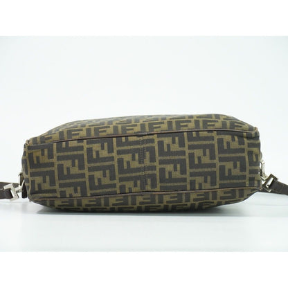 Fendi Zucca 2-Way Business Shoulder Bag Canvas Brown — view 3