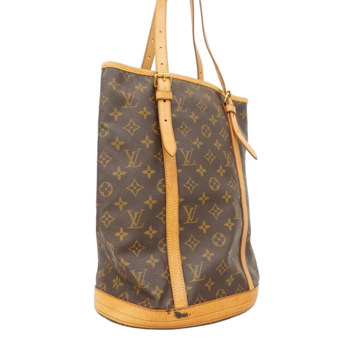 Louis Vuitton Tote Monogram Bucket GM Brown — view 2