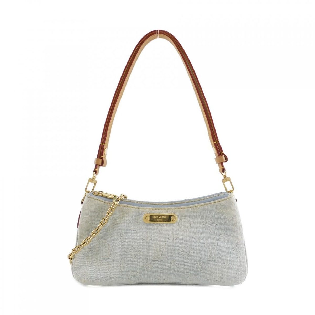 Louis Vuitton Monogram Denim Pochette Rive Shoulder Bag