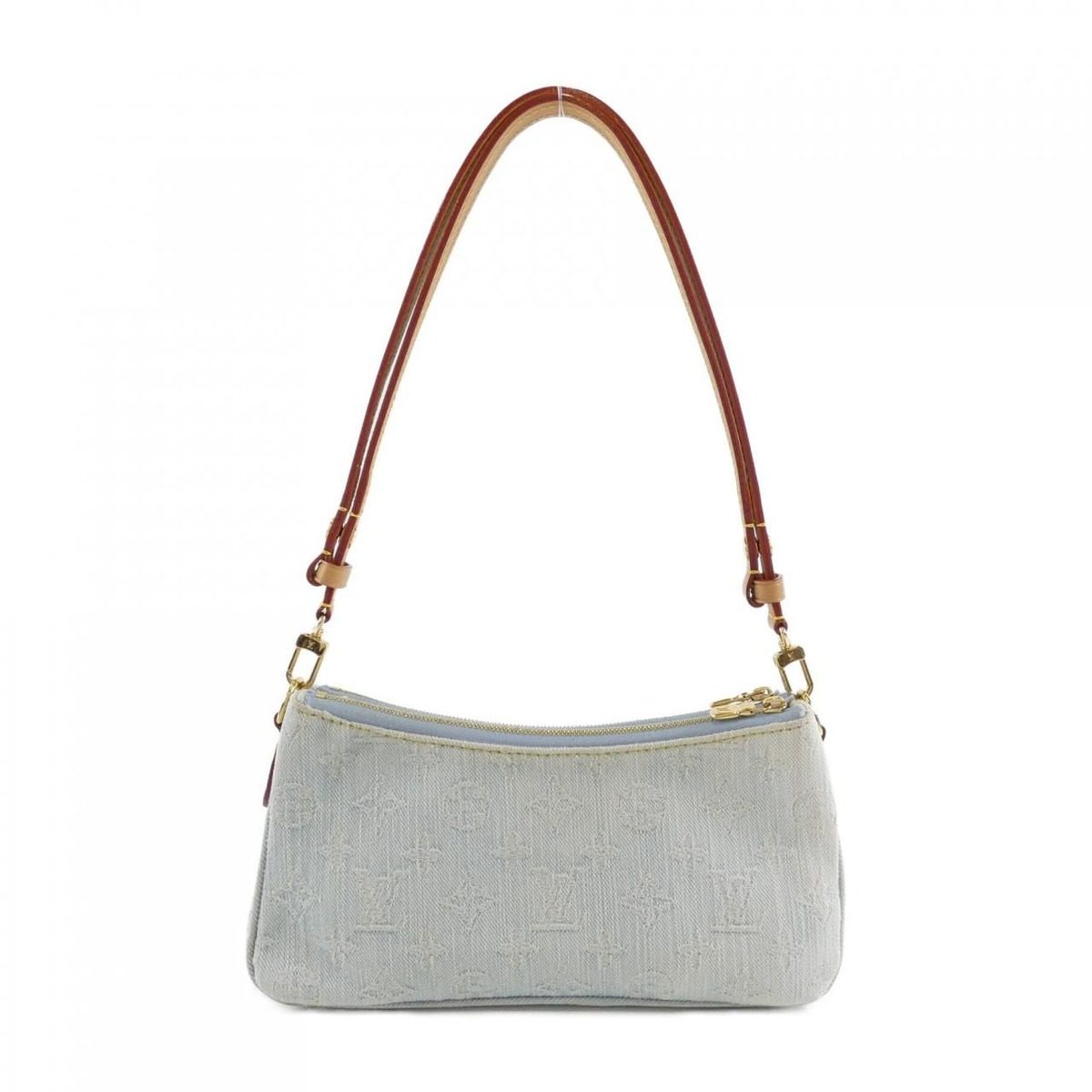Louis Vuitton Monogram Denim Pochette Rive Shoulder Bag — view 2