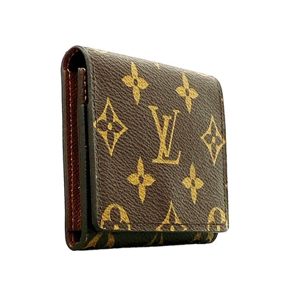 Louis Vuitton Card Case Monogram Envelope Business Holder Brown — view 2
