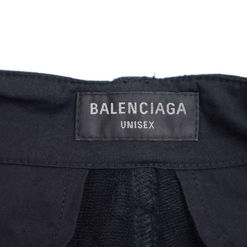 Balenciaga 22aw Kick Cargo Pants Sweat Cargo Pants 720243 Tivf5 Black XS