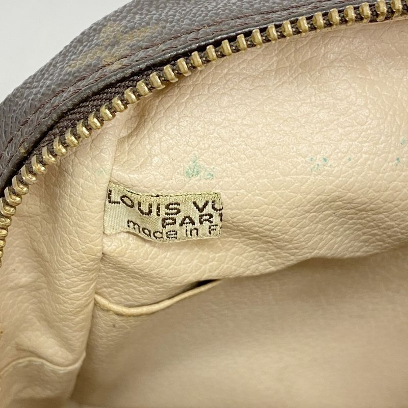 Louis Vuitton Pouch Monogram Trousse Toilette 28 M47522 Brown Women's