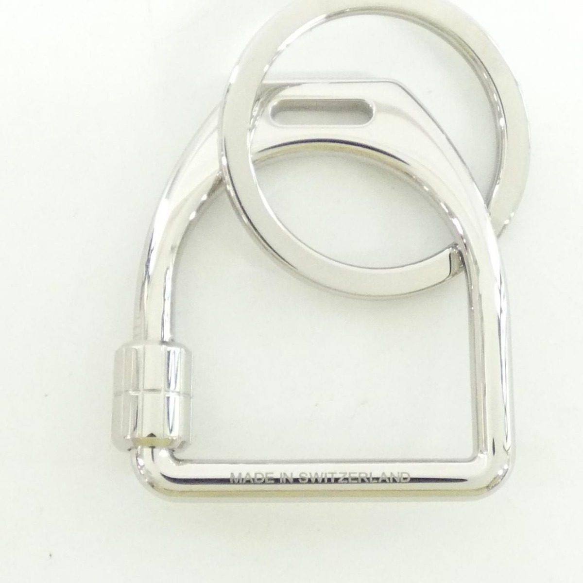 Hermes Etrier Key Holder Silver — view 4