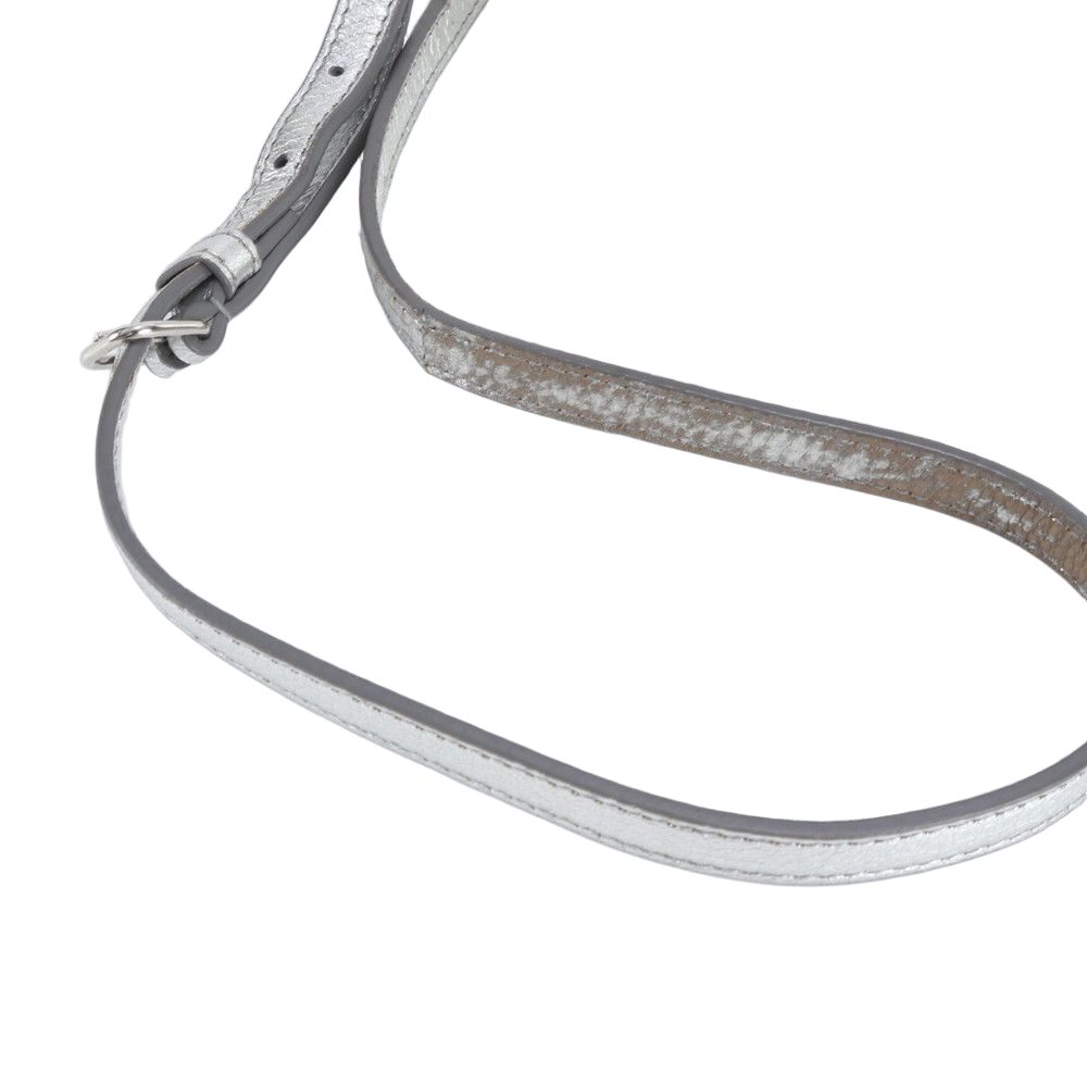 Balenciaga Everyday Camera Bag XS Leather Crossbody Silver Rbm — view 2