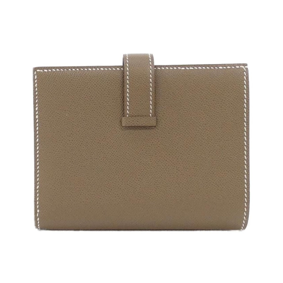 Hermes Bearn Compact Wallet Etoupe — view 2