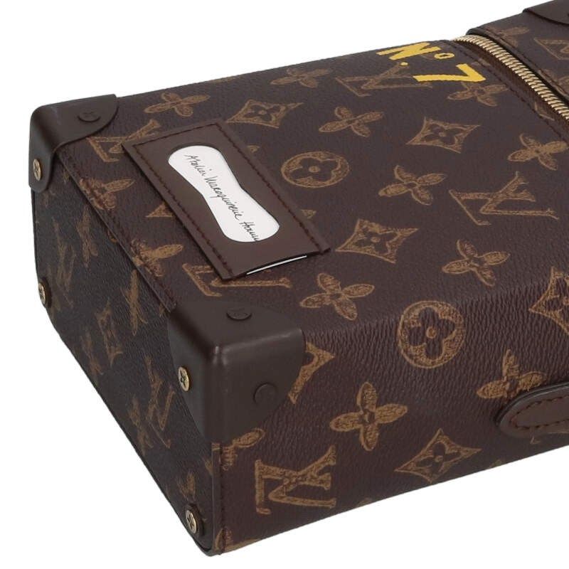 Louis Vuitton M59664 Vertical Box Trunk Monogram Shoulder Bag Men's