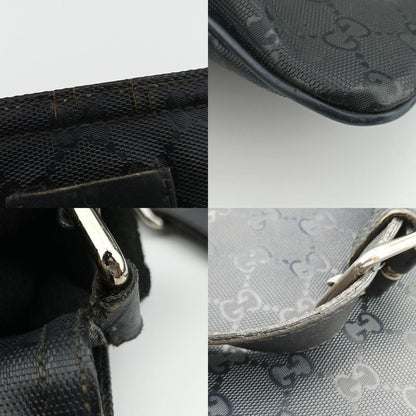 Gucci Imprime Messenger Navy PVC Coated Canvas 201446 Unknown Make Number