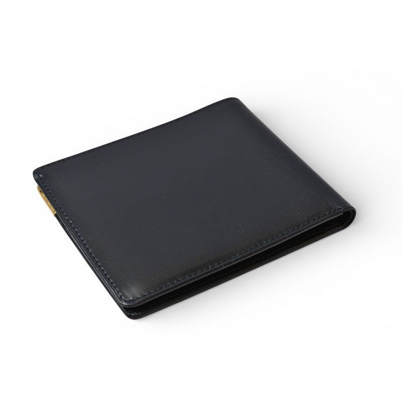 Cartier Fold Wallet Bifold Billfold Vintage Sapphire Leather — view 6