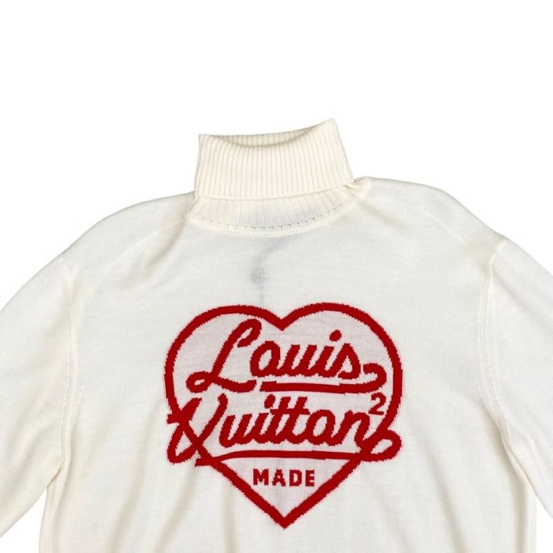 Louis Vuitton X Nigo Collaboration Turtleneck Knit Rm221m Zll Hmn05w Intarsia