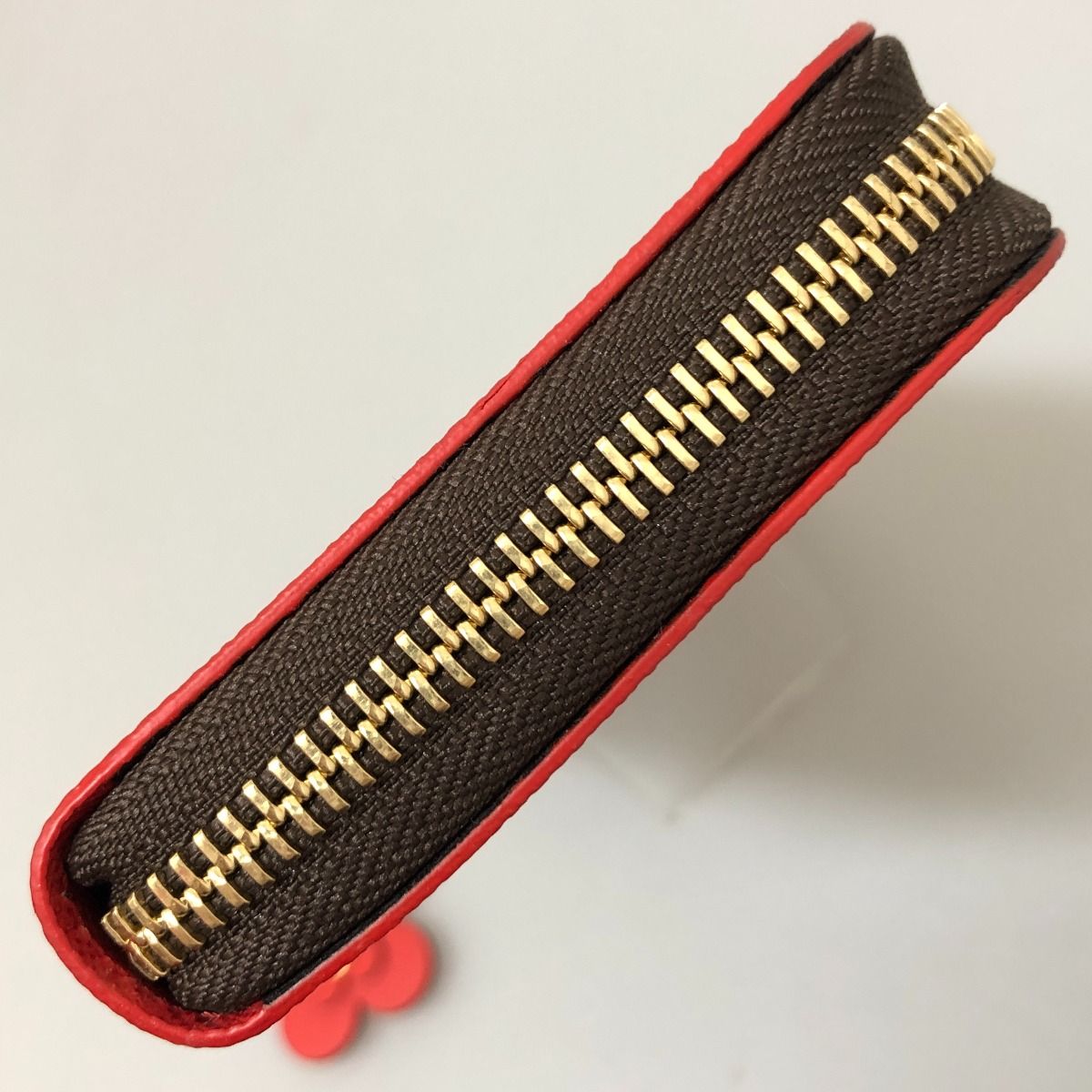 Louis Vuitton Long Wallet Monogram Portefeuille Clemence Flower Charm