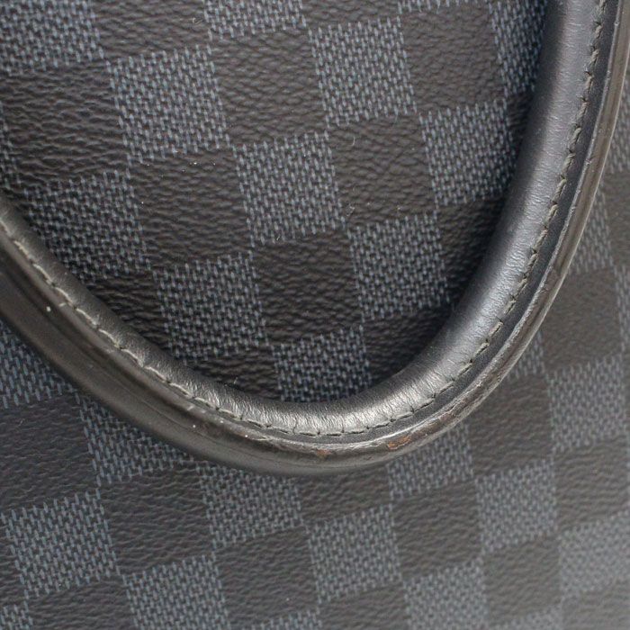 Louis Vuitton Oliver Briefcase Damier Cobalt Black Navy N51199 Ca3198 Men's