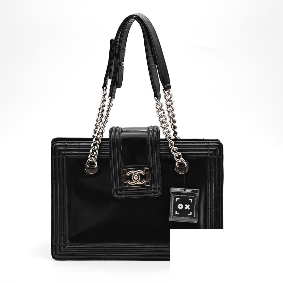 Chanel Boy Tote Bag Black — view 2