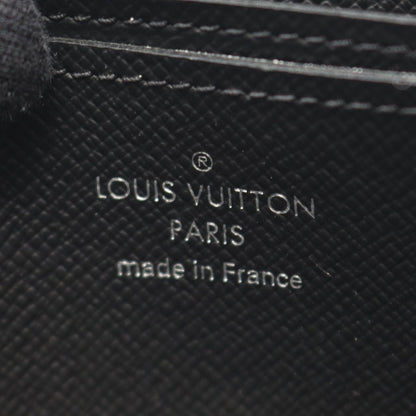 Louis Vuitton Coin Case Zippy Purse Noir Black Leather Ardoise — view 4