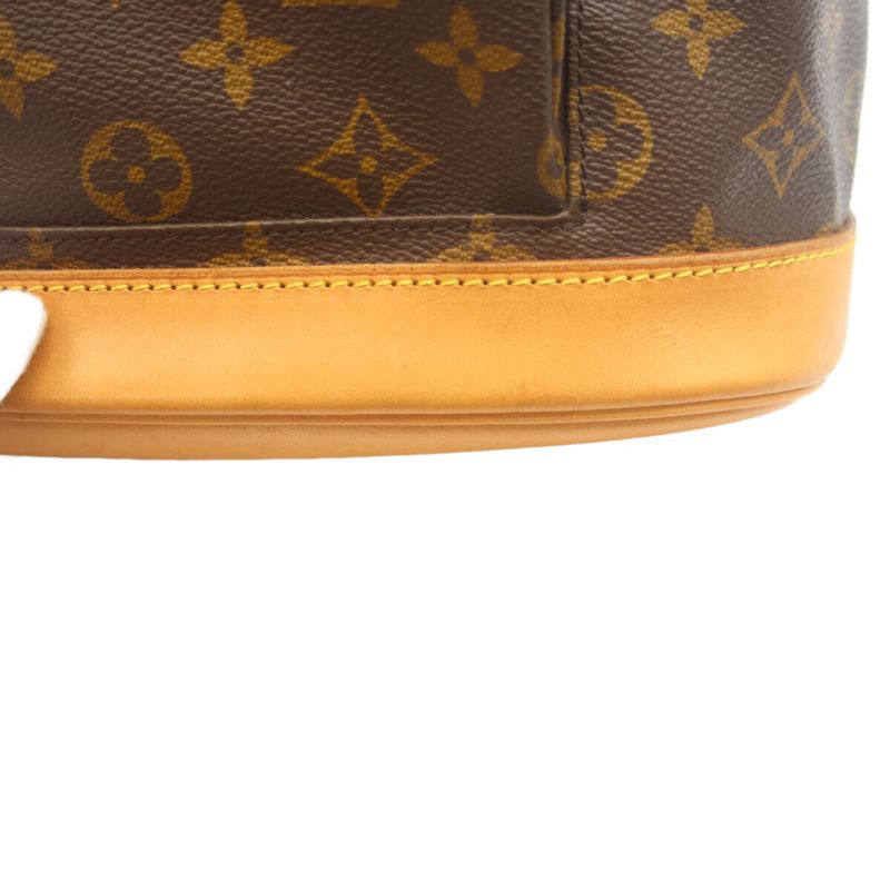 Louis Vuitton 01 M51137 Monogram Montsourispm Backpack Daypack Mini Size Brown