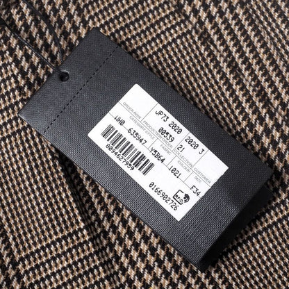 Saint Laurent Paris Pants Size 34 Glen Check Slacks Made In Italy 20250501