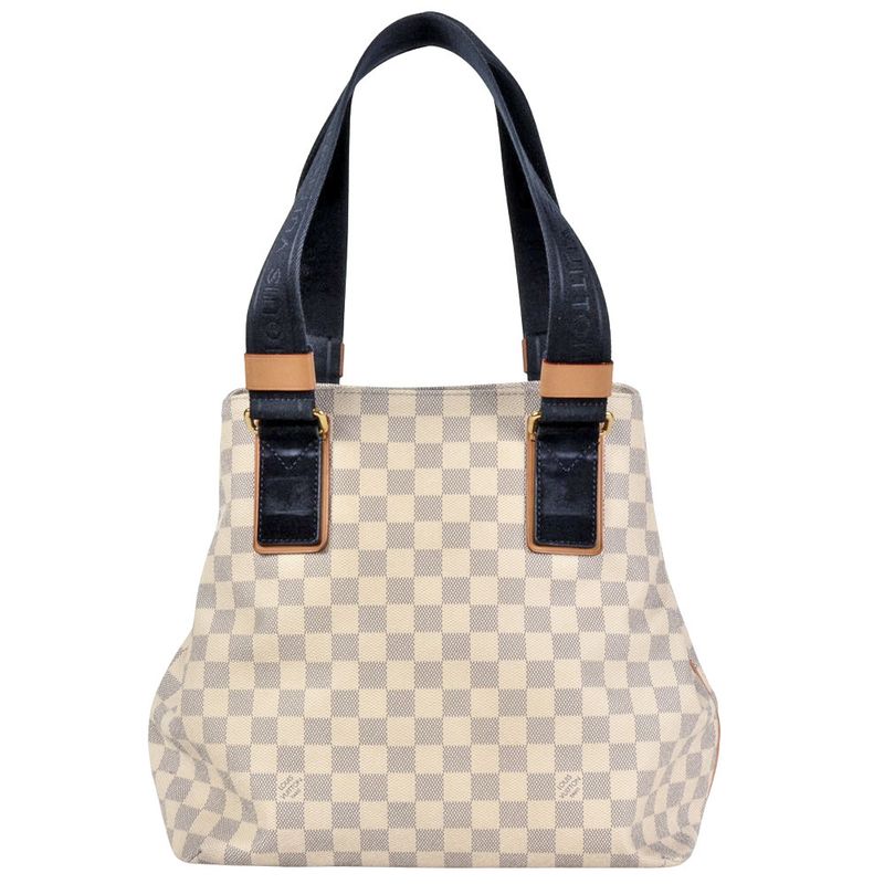 Louis Vuitton Plan Soleil Cabas PM Tote Bag Damier Azure N41179