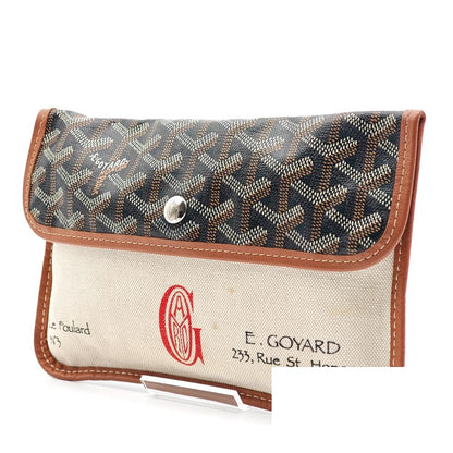 Goyard Canvas Clutch