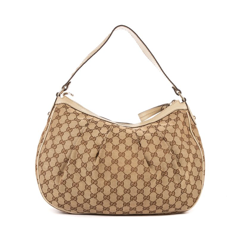 Gucci Suki Brown/beige Monogram Canvas A
