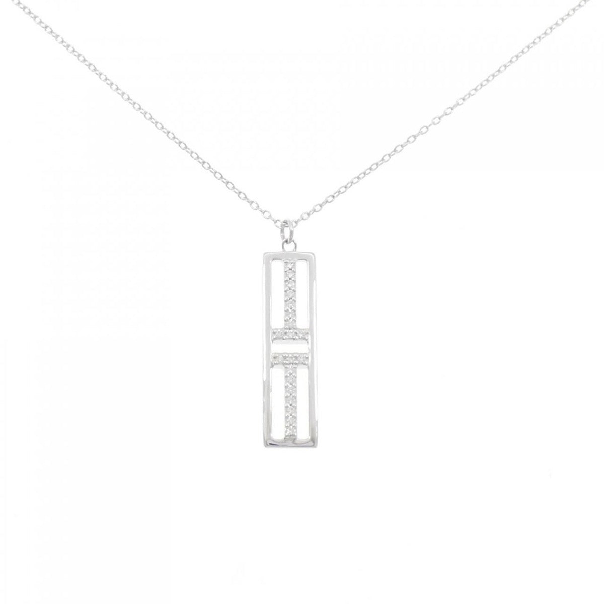 Tiffany Two Open Bar Tical Necklace