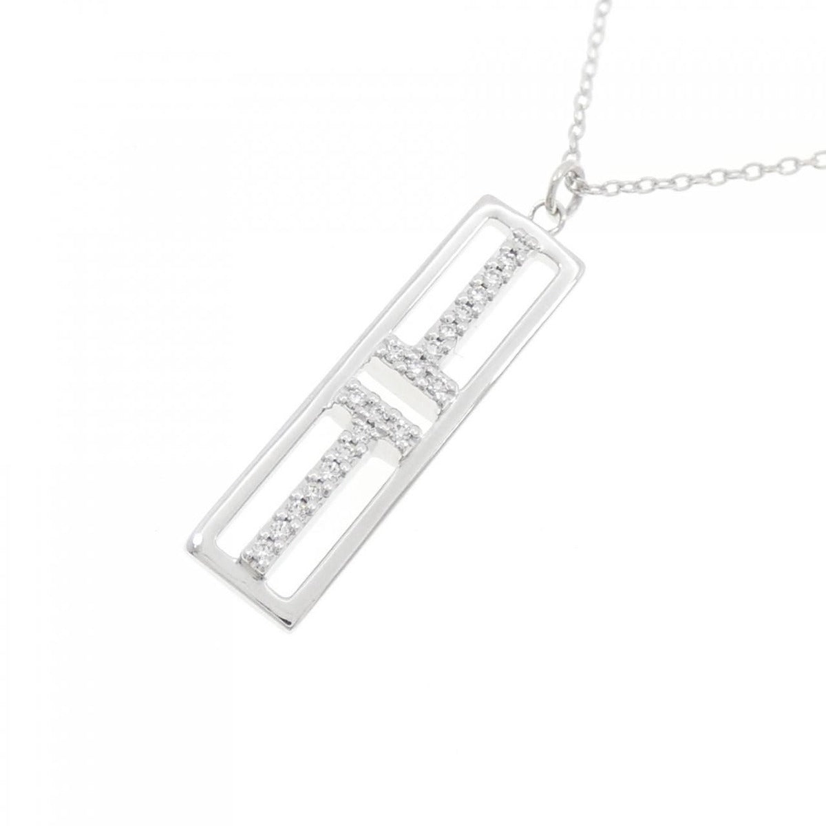Tiffany Two Open Bar Tical Necklace — view 3