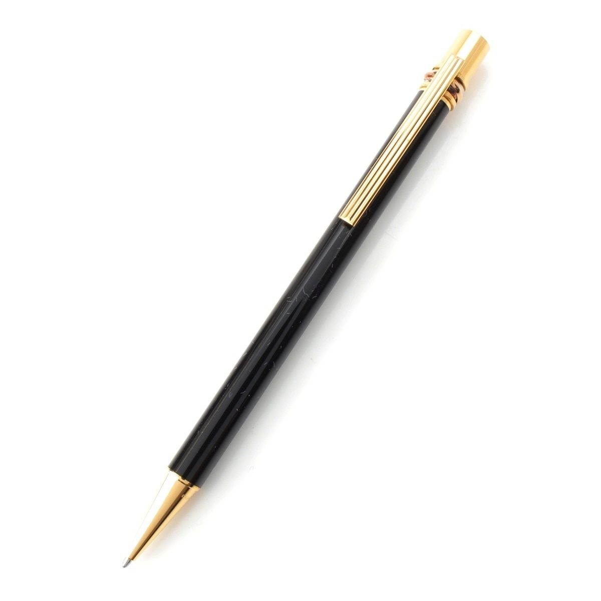 Cartier Trinity Ballpoint Pen Writing Instrument Stationery Black