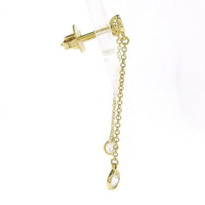 Tiffany & Co Earrings By-the-yard Drop Earrings 18K Yellow Gold X Diamonds