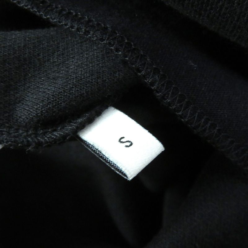 Gucci 502280 Logo Armline Half Zip Ruffled Hoodie Jacquard Dress Black S Made