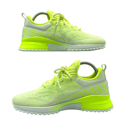 Louis Vuitton Line Sneakers Fluorescent Yellow — view 3