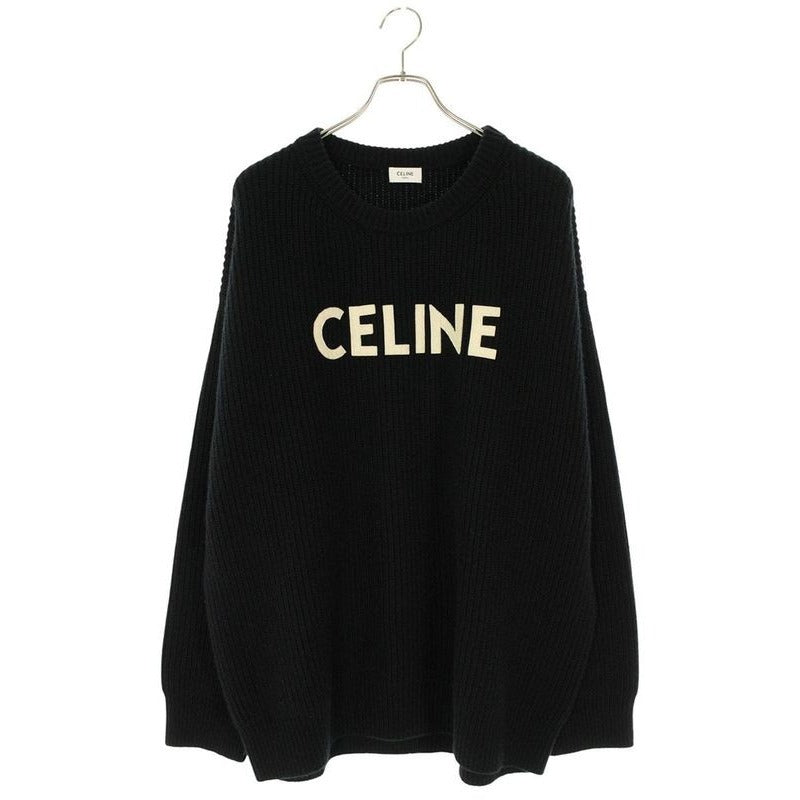 Celine 2 A19 R423 P Logo Patch Oversize D Knit