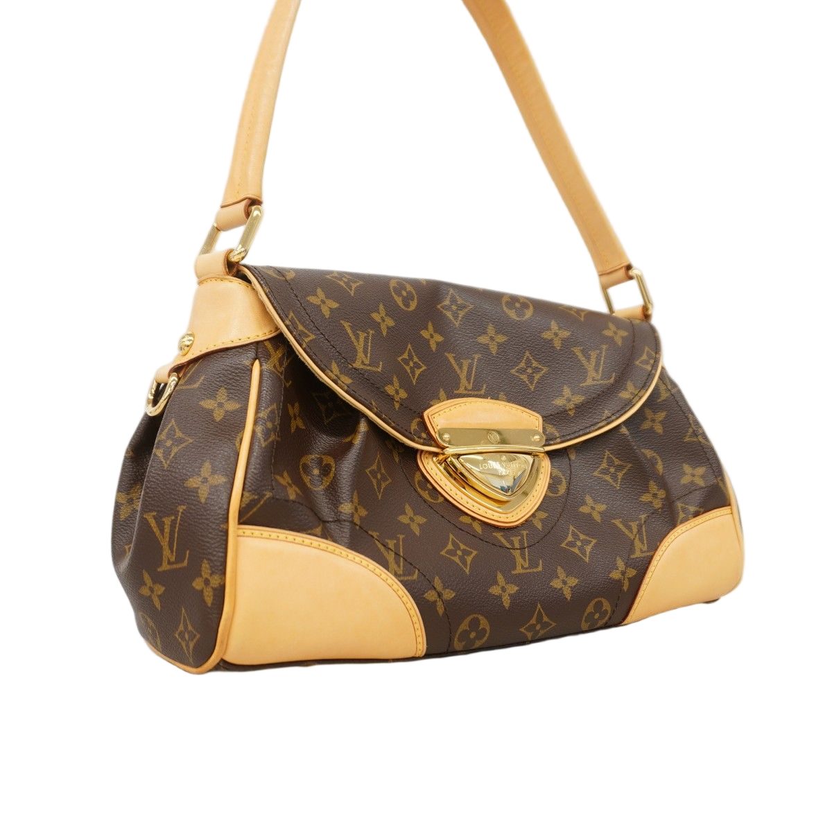 Louis Vuitton Shoulder Bag Monogram Beverly MM Brown — view 2