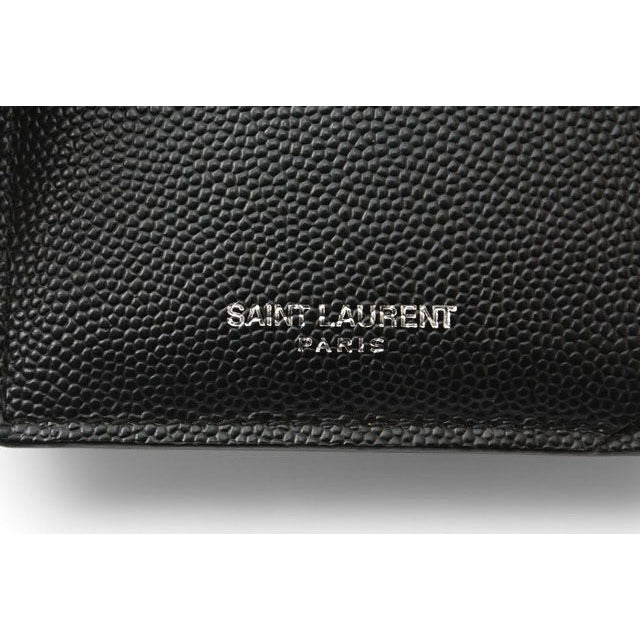 Saint Laurent Paris Coin Case Card YSL Ship Pouch Calf — view 4