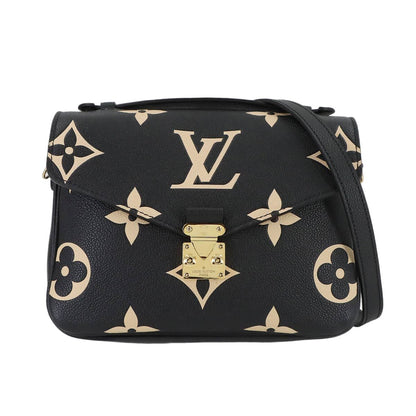 Louis Vuitton Bicolor Monogram Empreinte Pochette Metis MM 2-Way Shoulder Bag