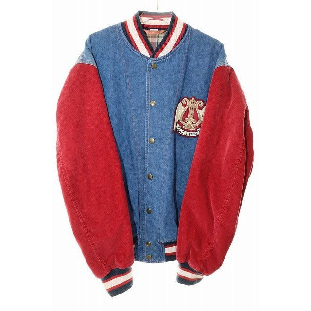 Gucci Bomber Jacket Size 46 Stadium Blouson Denim Corduroy