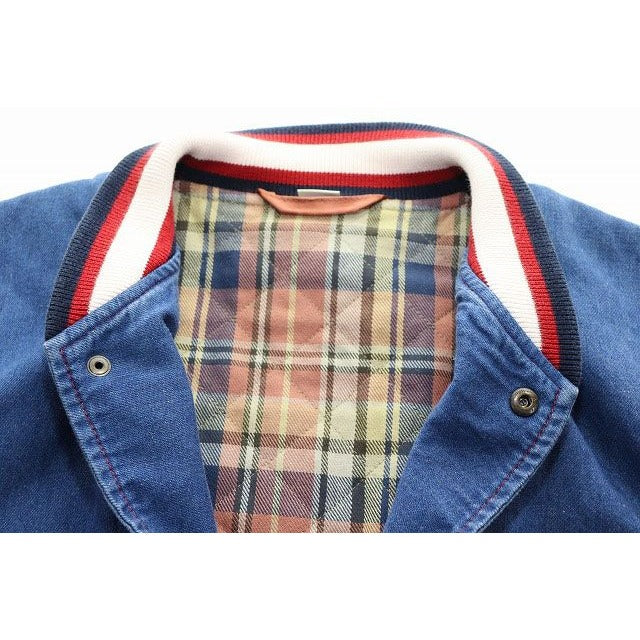 Gucci Bomber Jacket Size 46 Stadium Blouson Denim Corduroy — view 8