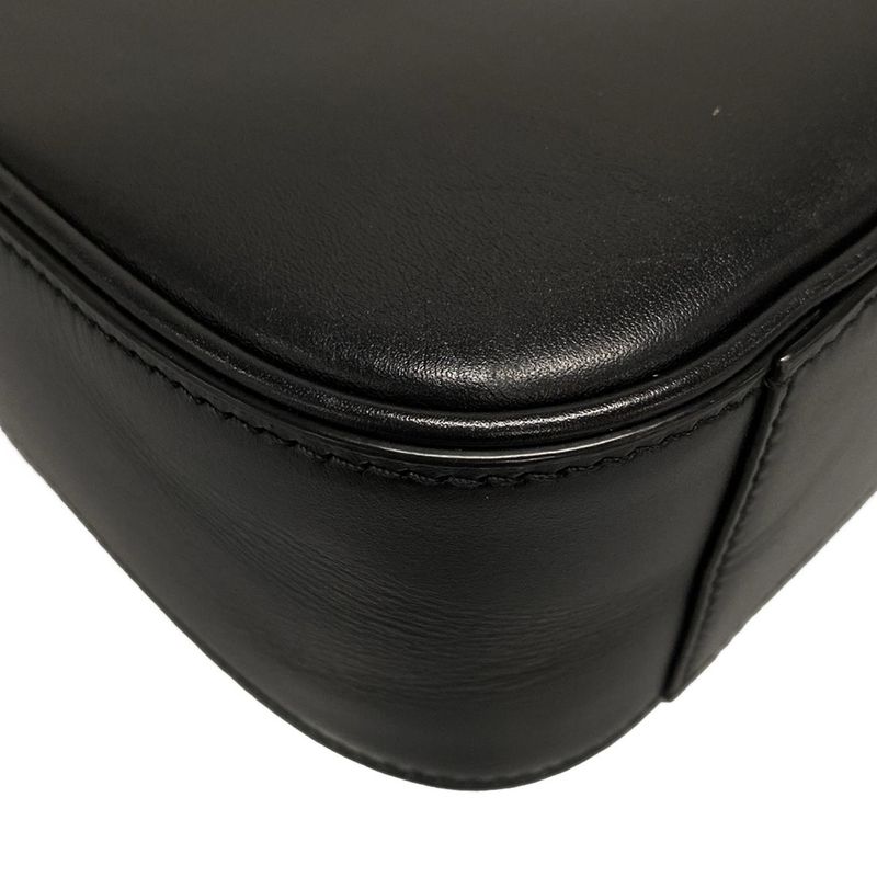 Saint Laurent Paris Shoulder Bag Le Saint Cassette 657228 Black Leather