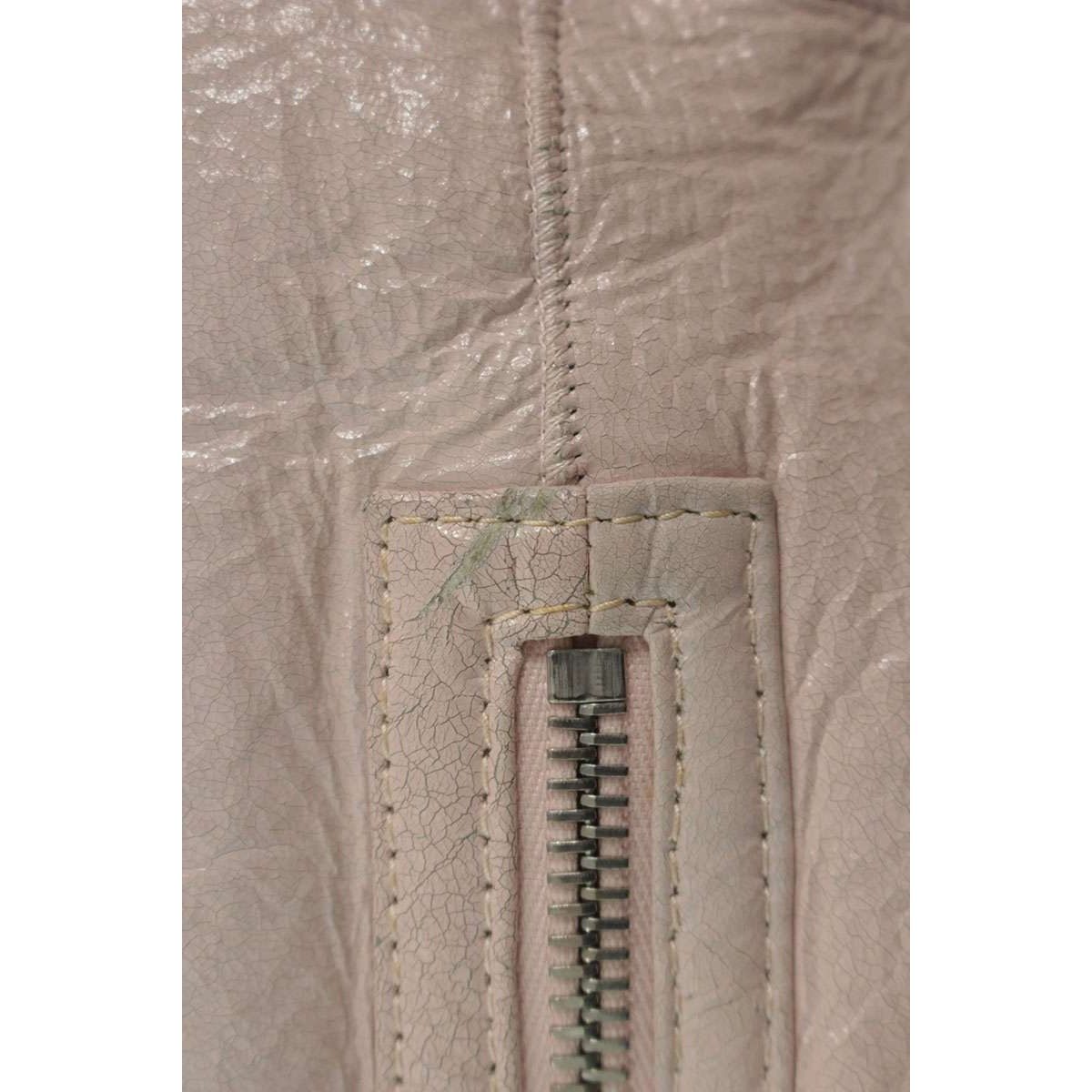 Celine 11 Mouton Riders Leather Jacket 38 — view 3