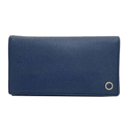Bvlgari Wallet Leather Wallets Navy