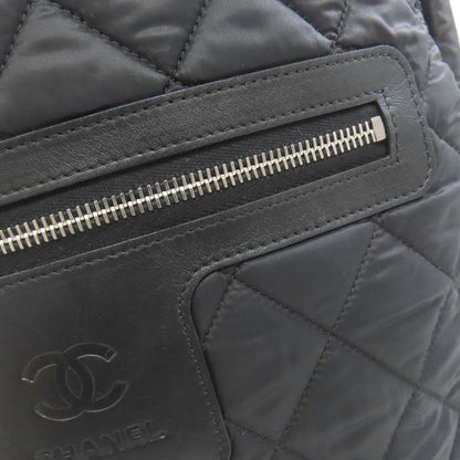 Chanel Coco Cocoon Silver Hardware Backpack Daypack Nylon Women