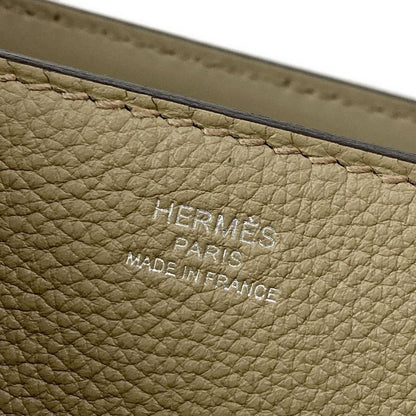 Hermes Handbag Medor Beige Marfa Silver Hardware /2way