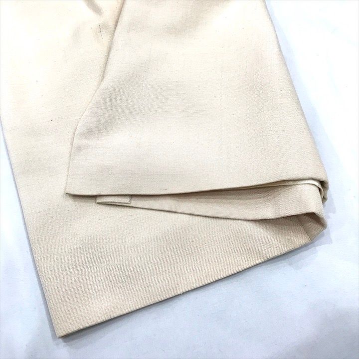 Hermes Jacket Silk Set Skirt Top and Bottom Set Suit Beige