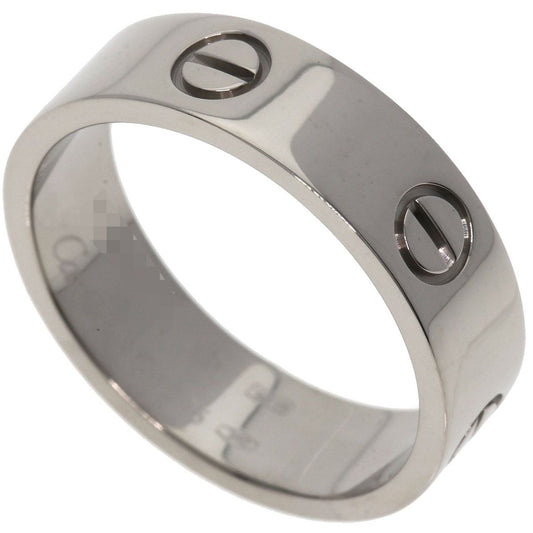 Cartier Love Ring 60 18K White Gold