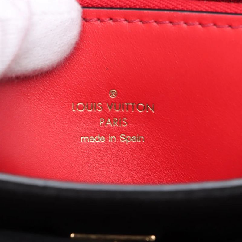 Louis Vuitton Monogram Millefeuille M44254 Leather 2WAY Tote Bag Crossbody