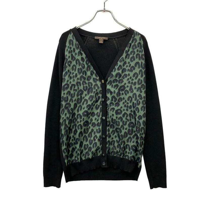 Louis Vuitton Long Sleeve Cardigan Leopard