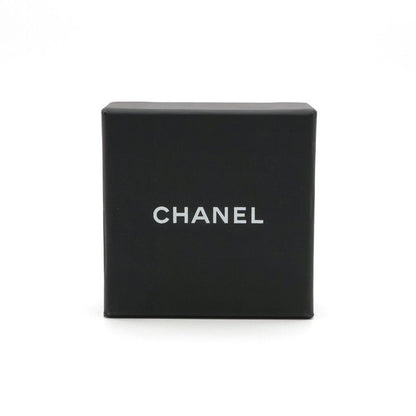 Chanel Earrings Earring Gold Coco Mark Rhinestone Half Hoop