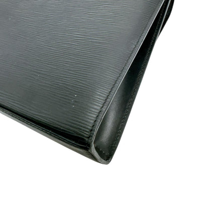 Louis Vuitton Epi Handbag Malesherbes Black